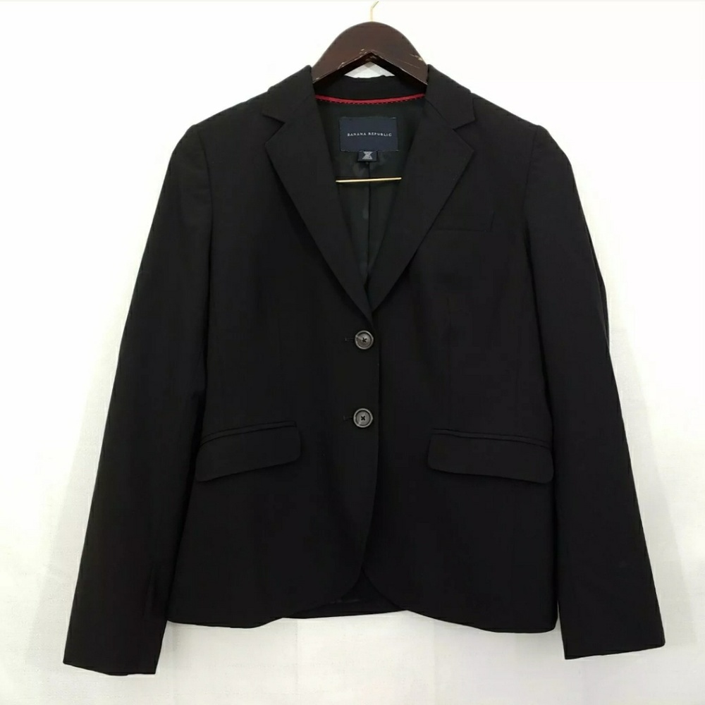 Banana Republic Wool Blend Blazer - Size 10P